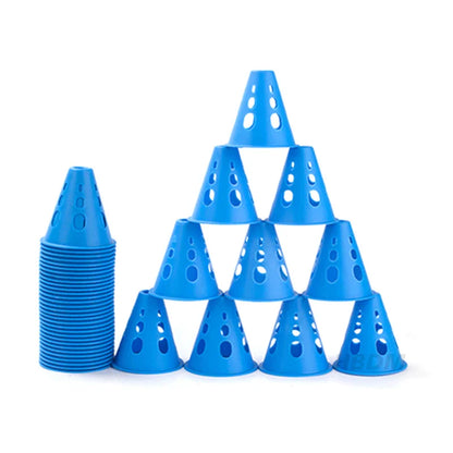 Aerofoot™ Hollow Windproof Training Cones – Durable Markers for Skating, Football, Rugby & Multi-Sport Drills