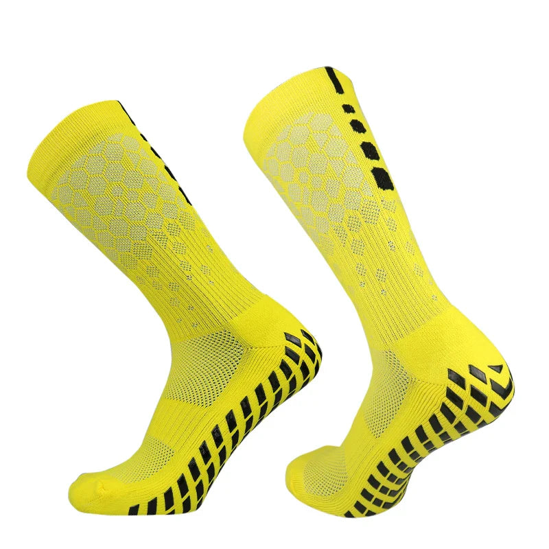 Aerofoot™ Anti-Slip Football Grip Socks – Breathable Honeycomb Performance Socks for Men and Women