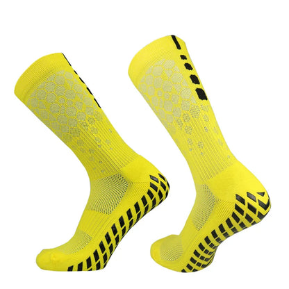 Aerofoot™ Anti-Slip Football Grip Socks – Breathable Honeycomb Performance Socks for Men and Women