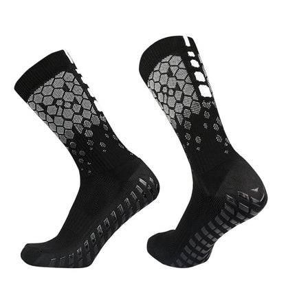 Aerofoot™ Anti-Slip Football Grip Socks – Breathable Honeycomb Performance Socks for Men and Women
