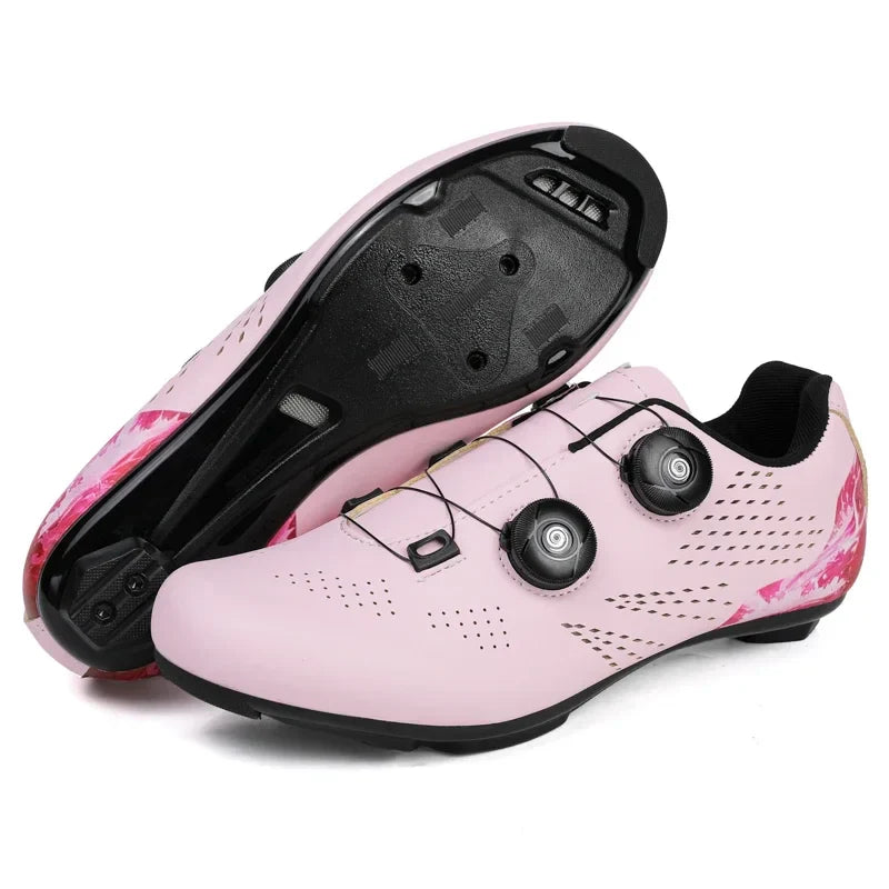 Aerofoot™ Pro-Ride – SPD-Compatible Road & MTB Cycling Shoes | Carbon Sole, Dual Lock System, Breathable Design