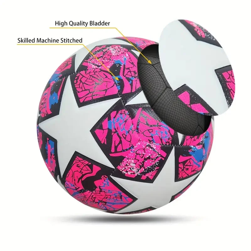 Aerofoot™ PU Classic Soccer Ball – Official Size 5 for Outdoor Training & Recreational Play