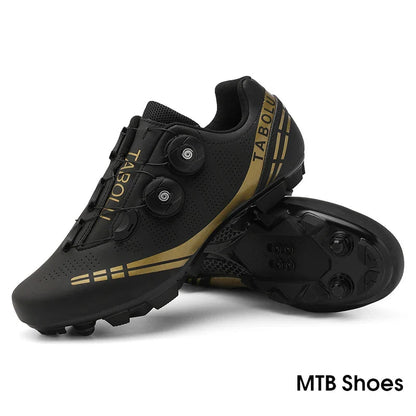 aerofoot™ Self-Locking Cycling Shoes – SPD Compatible MTB/Road Bike Footwear