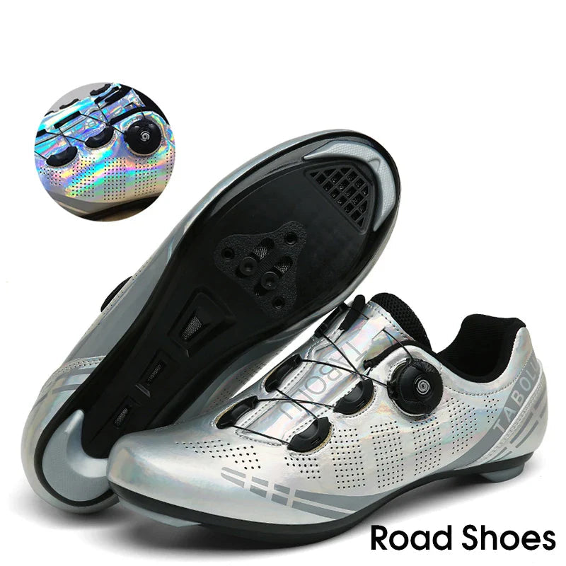 aerofoot™ Self-Locking Cycling Shoes – SPD Compatible MTB/Road Bike Footwear
