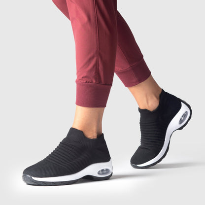 Aerofoot™ Women’s Breathable Slip-On Platform Sneakers