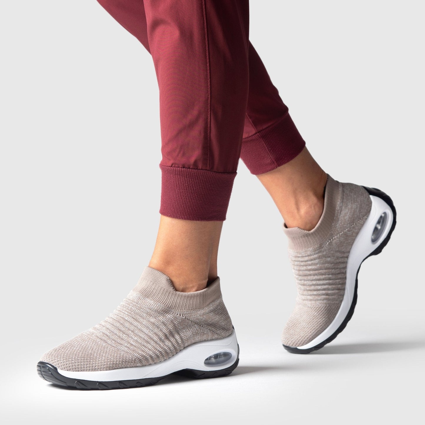 Aerofoot™ Women’s Breathable Slip-On Platform Sneakers