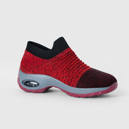 Aerofoot™ Women’s Breathable Slip-On Platform Sneakers
