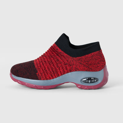 Aerofoot™ Women’s Breathable Slip-On Platform Sneakers