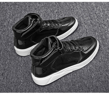 Aerofoot™ Mirror Leather Sneakers